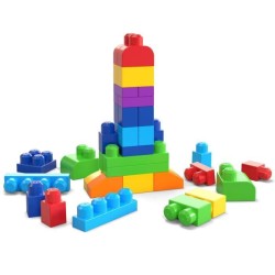 Mega Bloks - Sac Medium Classique 60 briques - Briques de construction