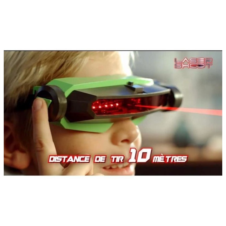Jeu de société - MEGABLEU - Laser Shoot - Duel au laser avec masques et vies a perdre Jeu de société - MEGABLEU - Laser Shoot - Duel au laser avec masques et vies a perdre