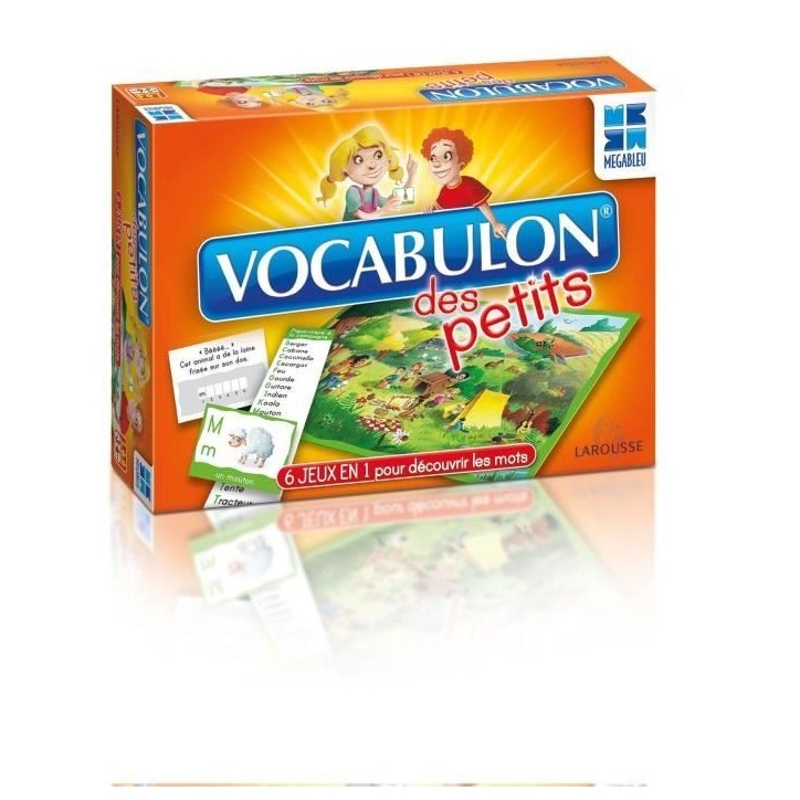 Jeu d'apprentissage Vocabulon des Petits - MEGABLEU Jeu d'apprentissage Vocabulon des Petits - MEGABLEU