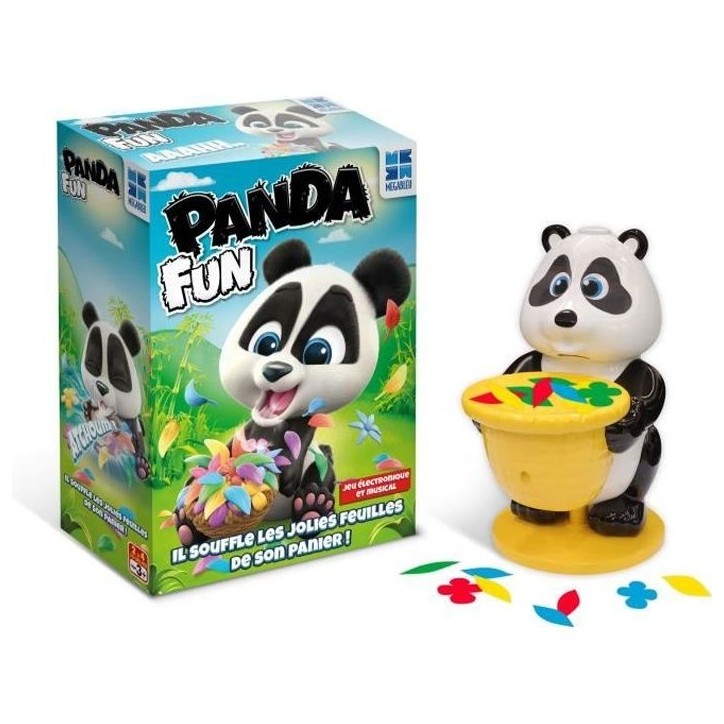 PANDA'FUN - Jeu de société - A partir de 3 ans - 2 a 4 joueurs - Megableu PANDA'FUN - Jeu de société - A partir de 3 ans - 2 a 4 joueurs - Megableu