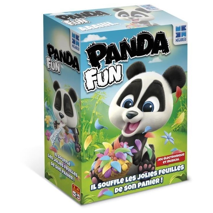 PANDA'FUN - Jeu de société - A partir de 3 ans - 2 a 4 joueurs - Megableu PANDA'FUN - Jeu de société - A partir de 3 ans - 2 a 4 joueurs - Megableu