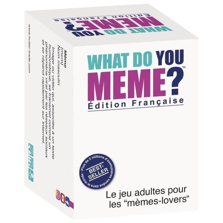 What do you MEME ? - Jeu d'ambiance - Édition française - Megableu What do you MEME ? - Jeu d'ambiance - Édition française - Megableu