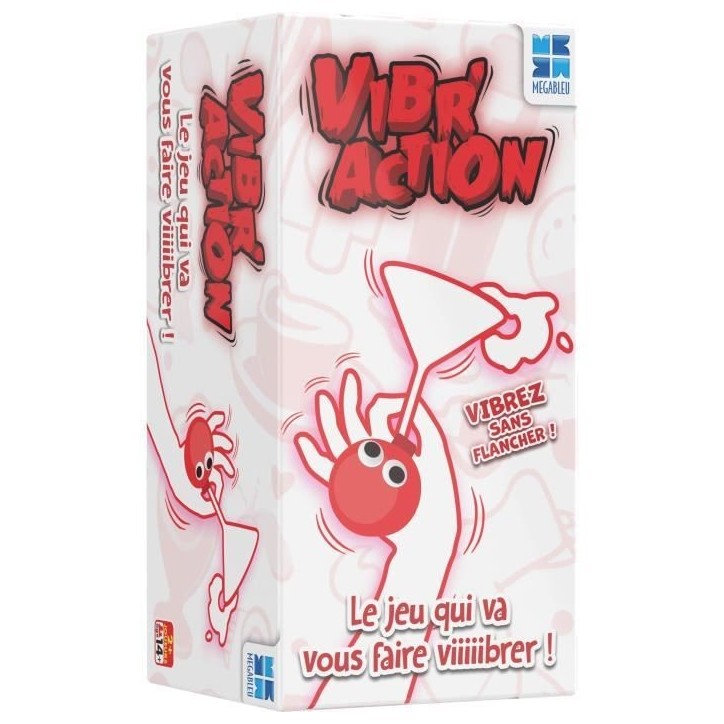 Jeu de société - MEGABLEU - Vibr'Action - 200 défis vibrants a relever avec bracelet Jeu de société - MEGABLEU - Vibr'Action - 200 défis vibrants a relever avec bracelet