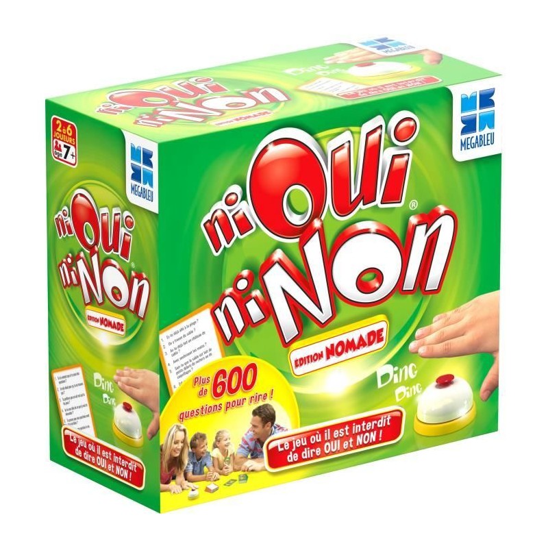 Ni Oui Ni Non - Le jeu version voyage - MEGABLEU Ni Oui Ni Non - Le jeu version voyage - MEGABLEU