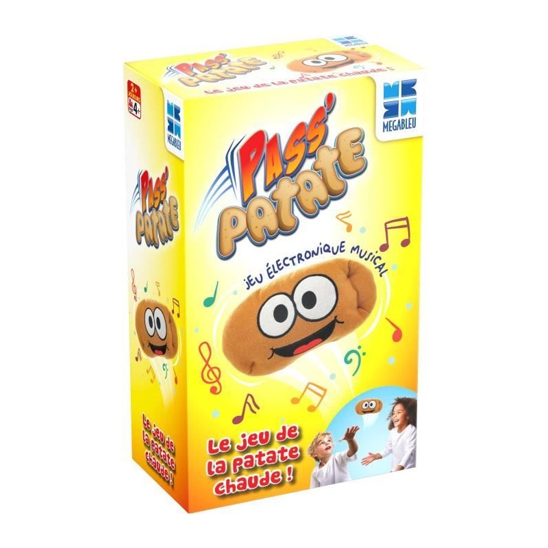 Pass Patate - Le jeu de la patate chaude - MEGABLEU Pass Patate - Le jeu de la patate chaude - MEGABLEU