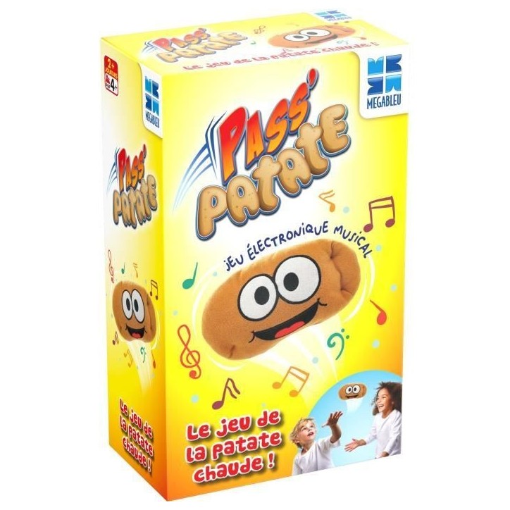 Pass Patate - Le jeu de la patate chaude - MEGABLEU Pass Patate - Le jeu de la patate chaude - MEGABLEU