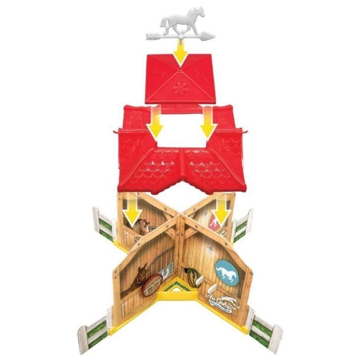 Au Galop - Jeu de plateau - MEGABLEU - Prépare ton cheval, entraîne-le, gagne la course ! Au Galop - Jeu de plateau - MEGABLEU - Prépare ton cheval, entraîne-le, gagne la course !