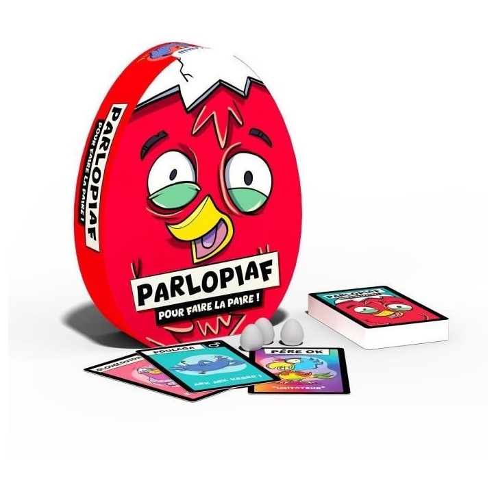 PARLOPIAF - Jeu d'ambiance - MEGABLEU - Des 8 ans PARLOPIAF - Jeu d'ambiance - MEGABLEU - Des 8 ans