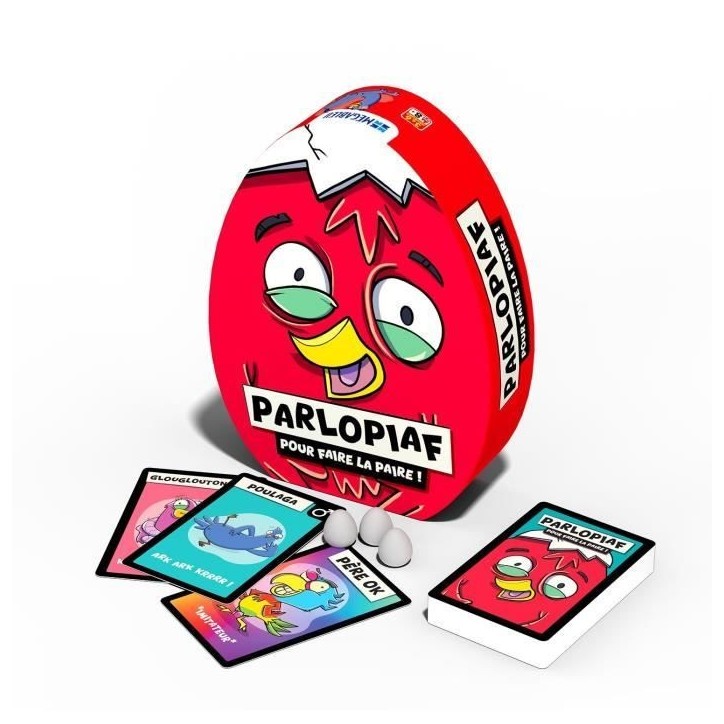 PARLOPIAF - Jeu d'ambiance - MEGABLEU - Des 8 ans PARLOPIAF - Jeu d'ambiance - MEGABLEU - Des 8 ans