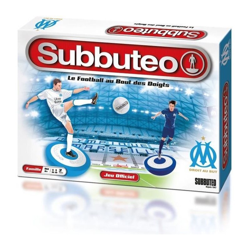 MEGABLEU Jeu Officiel Subbuteo Olympique de Marseille MEGABLEU Jeu Officiel Subbuteo Olympique de Marseille