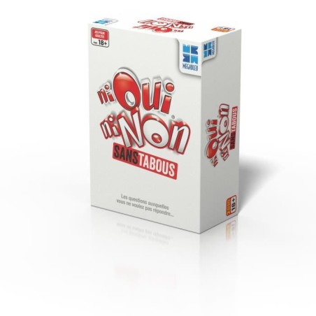 Jeu de société Ni Oui Ni Non Sans Tabous - Megableu - Pour adultes a