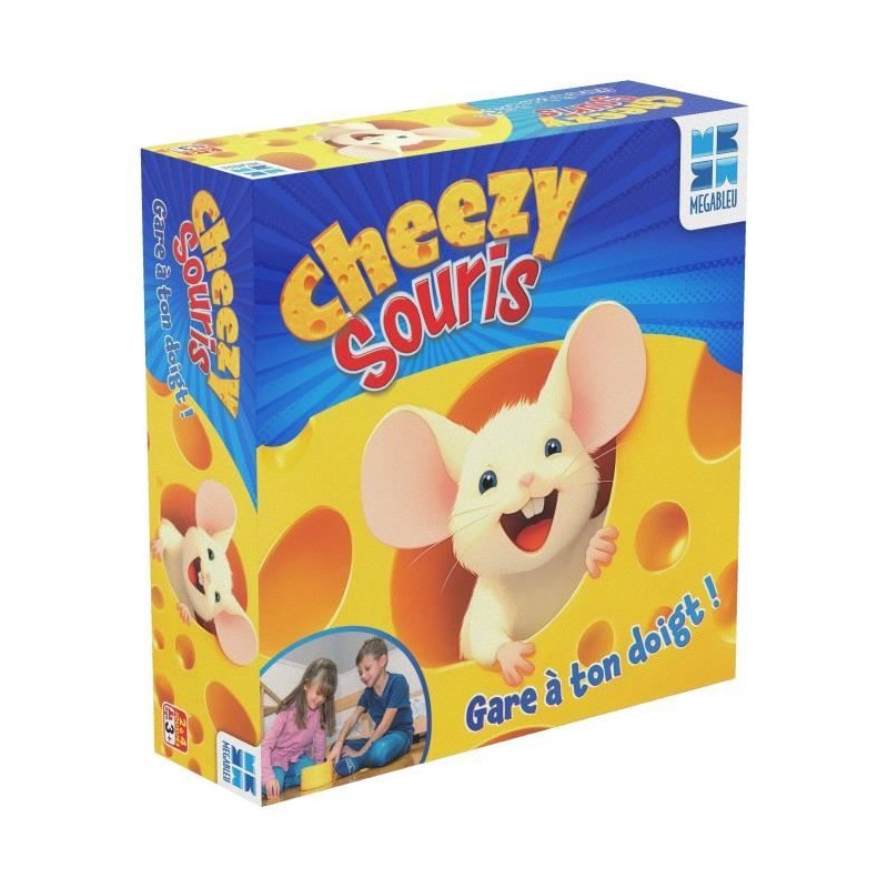 CHEEZY SOURIS - Jeu de société - MEGABLEU - Des 3 ans CHEEZY SOURIS - Jeu de société - MEGABLEU - Des 3 ans