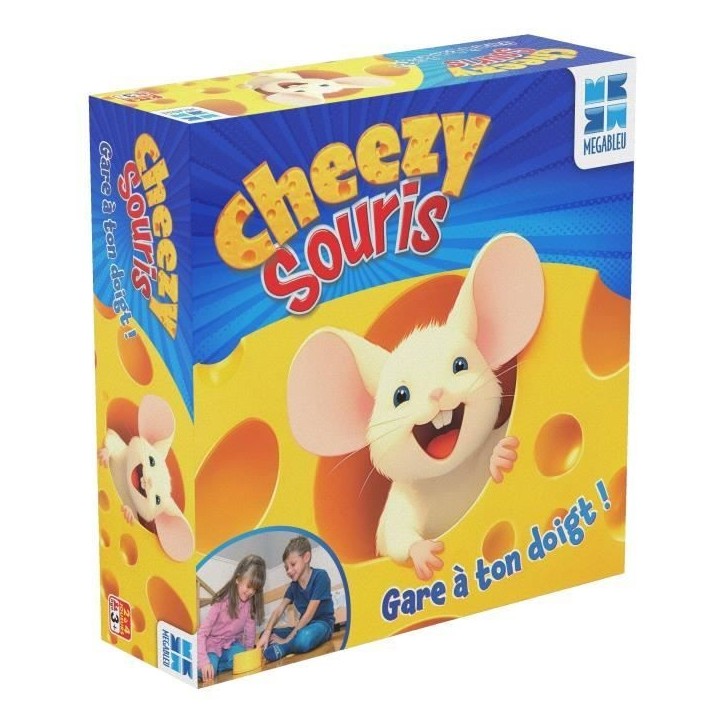 CHEEZY SOURIS - Jeu de société - MEGABLEU - Des 3 ans