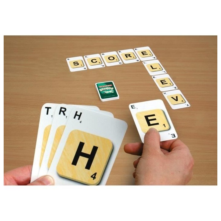Scrabble cartes - 3 jeux en 1 - MEGABLEU Scrabble cartes - 3 jeux en 1 - MEGABLEU