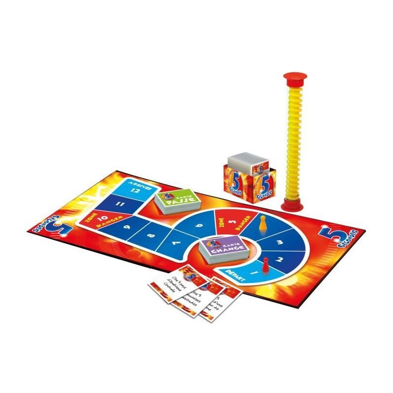 5 Secondes Chrono - Jeu de société - Jeu de questions réponses - ME 5 Secondes Chrono - Jeu de société - Jeu de questions réponses - ME