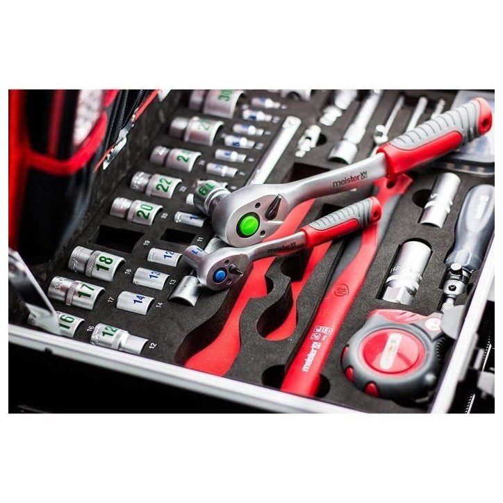 MEISTER - Boite a outils 156 pieces