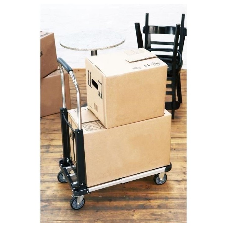 MEISTER Chariot plate forme pliant aluminium 150kg MEISTER Chariot plate forme pliant aluminium 150kg