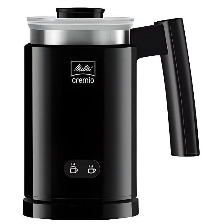 Mousseur a lait Cremio II - MELITTA - Sans fil - 450W - Noir Mousseur a lait Cremio II - MELITTA - Sans fil - 450W - Noir