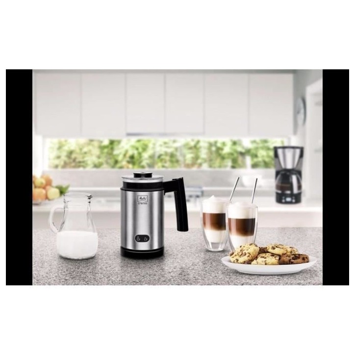 Mousseur a lait Cremio II - MELITTA - Sans fil - 450W - Noir Mousseur a lait Cremio II - MELITTA - Sans fil - 450W - Noir