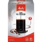 Cafetiere a piston MELITTA Standard 9 tasses - Compatible Café moulu - Réservoir d'eau amovible - Programmable