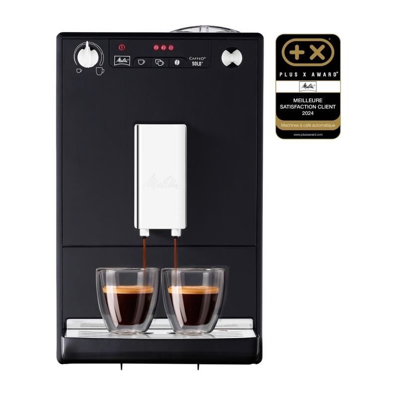 Machine a café broyeur a grain - Melitta - Solo - Noir