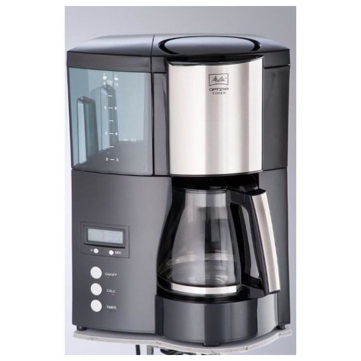 Cafetiere filtre programmable Optima Timer - MELITTA - 100801 - 1L - 850W Cafetiere filtre programmable Optima Timer - MELITTA - 100801 - 1L - 850W