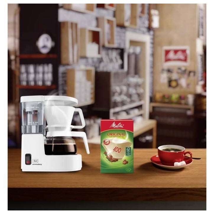 MELITTA Cafétiere Aromaboy 1015-01 Blanc MELITTA Cafétiere Aromaboy 1015-01 Blanc
