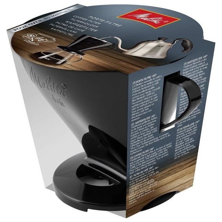 Porte-filtre a café MELITTA 1x6 - Noir Porte-filtre a café MELITTA 1x6 - Noir