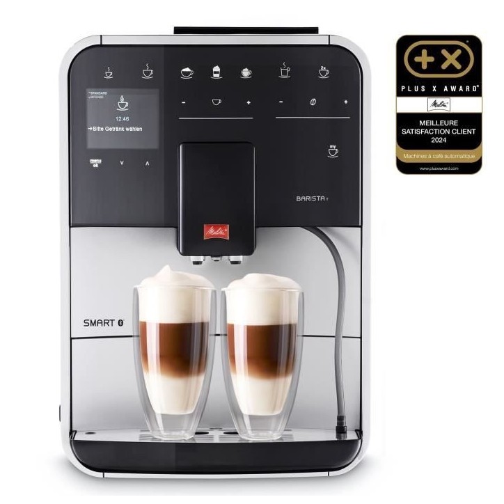 Machine a Café a Grain MELITTA Barista T Smart - Argent (sans réservoir lait) Machine a Café a Grain MELITTA Barista T Smart - Argent (sans réservoir lait)