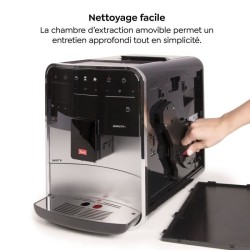 Machine a Café a Grain MELITTA Barista T Smart - Argent (sans réserv