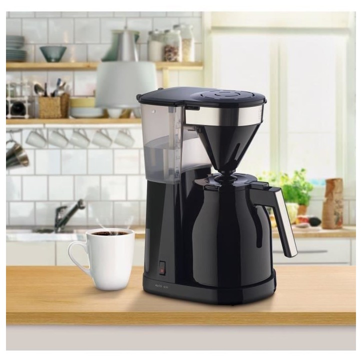 Cafetiere filtre MELITTA Easy Top Therm II 1023-08 - 1L - 1050 W - Noir Cafetiere filtre MELITTA Easy Top Therm II 1023-08 - 1L - 1050 W - Noir