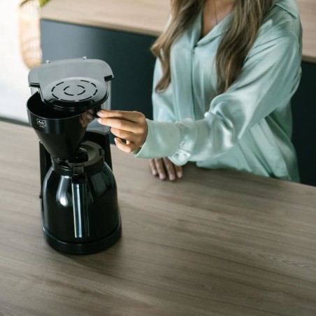Cafetiere filtre MELITTA Easy Therm II 1023-06 - 1050 W - Noir