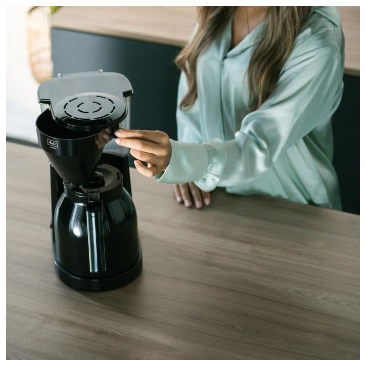 Cafetiere filtre MELITTA Easy Therm II 1023-06 - 1050 W - Noir Cafetiere filtre MELITTA Easy Therm II 1023-06 - 1050 W - Noir