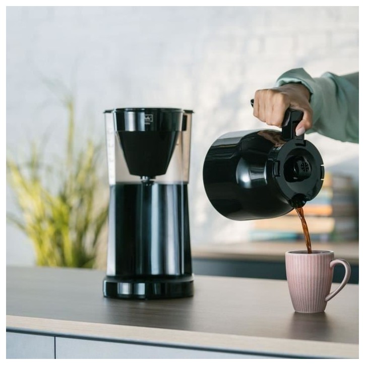 Cafetiere filtre MELITTA Easy Therm II 1023-06 - 1050 W - Noir Cafetiere filtre MELITTA Easy Therm II 1023-06 - 1050 W - Noir