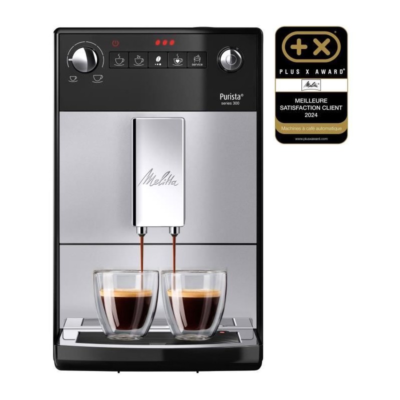 Machine a Café a Grain MELITTA Purista - Argent Machine a Café a Grain MELITTA Purista - Argent