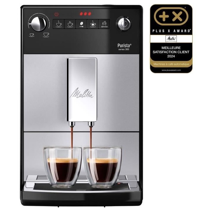 Machine a Café a Grain MELITTA Purista - Argent Machine a Café a Grain MELITTA Purista - Argent