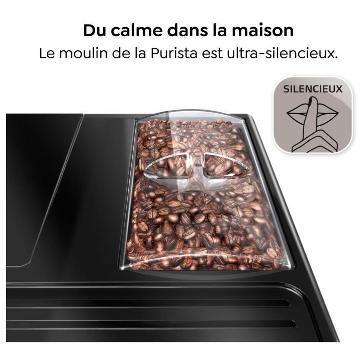 Machine a Café a Grain MELITTA Purista - Argent Machine a Café a Grain MELITTA Purista - Argent