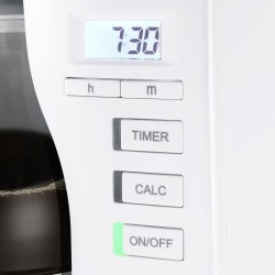 Cafetiere filtre - Melitta - Look V Timer 1025-07 - 1,25L - 10 tasses