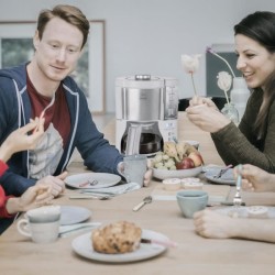 Cafetiere filtre - Melitta - Look V Timer 1025-07 - 1,25L - 10 tasses