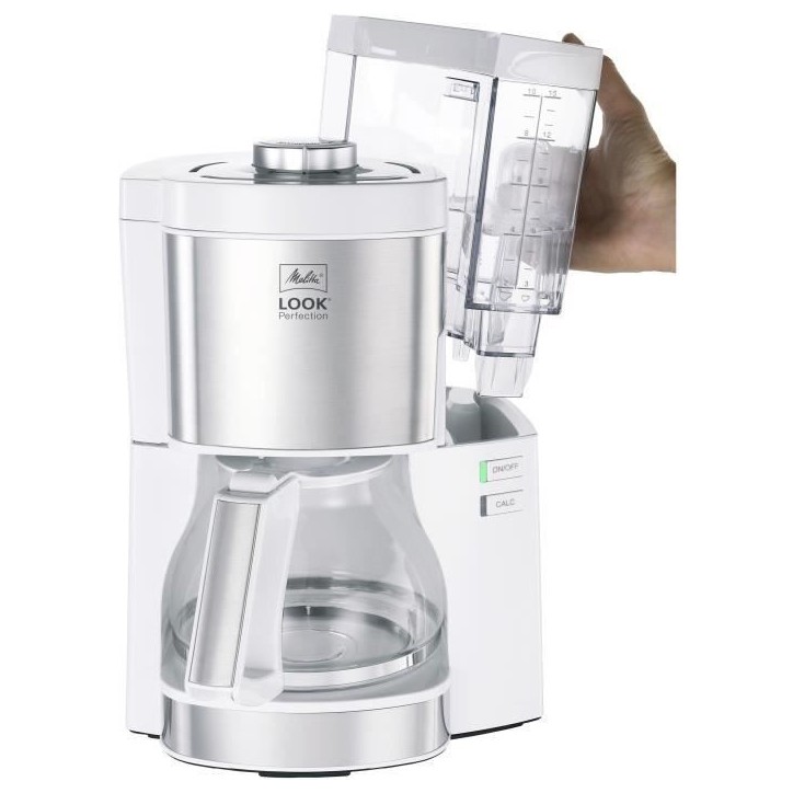 Cafetiere filtre - MELITTA - Look V Perfection - AromaSelector - 3-in-1 Calc Protection - 10 tasses Cafetiere filtre - MELITTA - Look V Perfection - AromaSelector - 3-in-1 Calc Protection - 10 tasses
