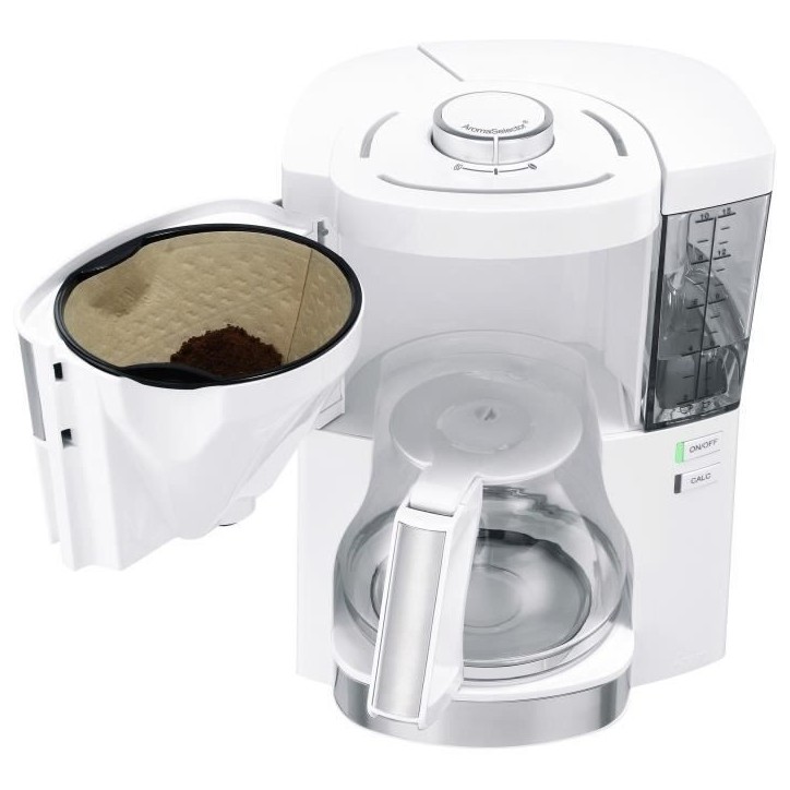 Cafetiere filtre - MELITTA - Look V Perfection - AromaSelector - 3-in-1 Calc Protection - 10 tasses Cafetiere filtre - MELITTA - Look V Perfection - AromaSelector - 3-in-1 Calc Protection - 10 tasses