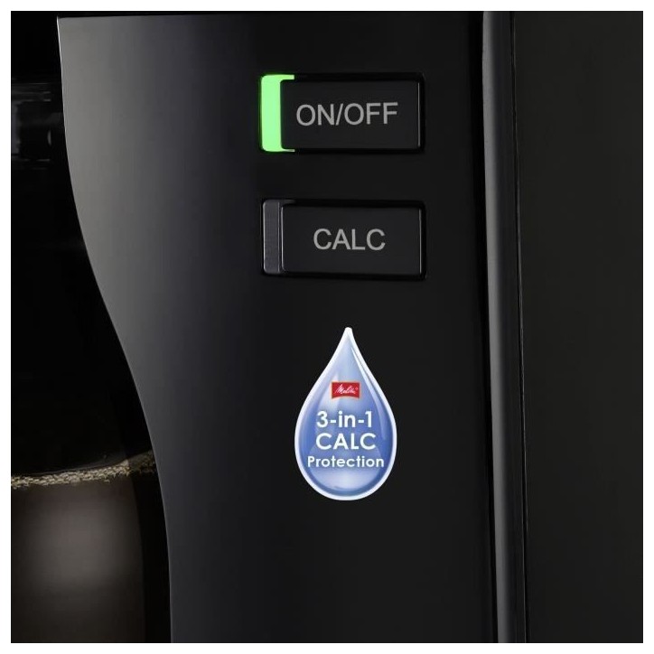 Cafetiere filtre MELITTA 1025-06 Look V Perfection - noir Cafetiere filtre MELITTA 1025-06 Look V Perfection - noir