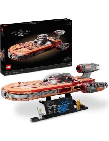 LEGO Star Wars™ 75341 Le Landspeeder™ de Luke Skywalker, Maquette de Vaisseau Spatial, Adultes, Ultimate Collector Series