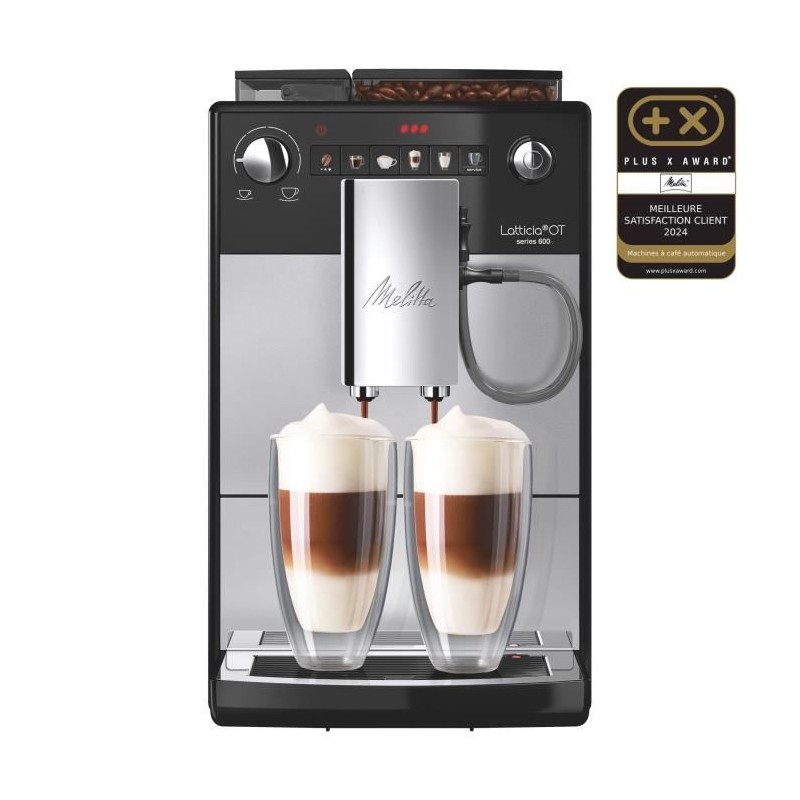 Machine a café automatique - MELITTA - Latticia OT F300-101 - Argent Machine a café automatique - MELITTA - Latticia OT F300-101 - Argent
