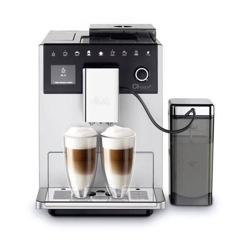 Machine a café avec broyeur MELITTA CI Touch F630-101 -Argent