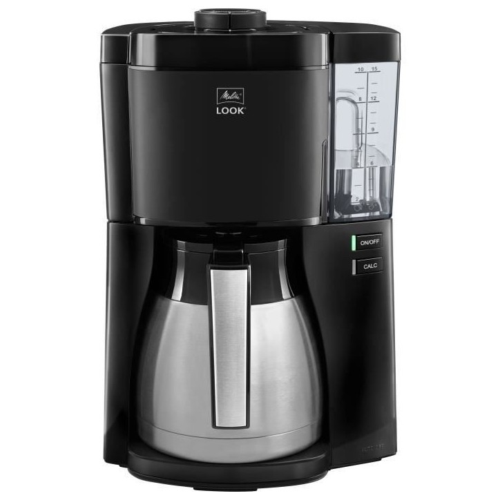 Cafetiere - MELITTA - Look V Therm 1025-12 - 1080 W - 1,25 L - Noir
