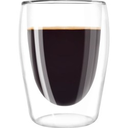 MELITTA Lot de 2 verres en borosilicate pour café long 200 ml transpa