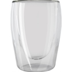 MELITTA Lot de 2 verres en borosilicate pour café long 200 ml transpa