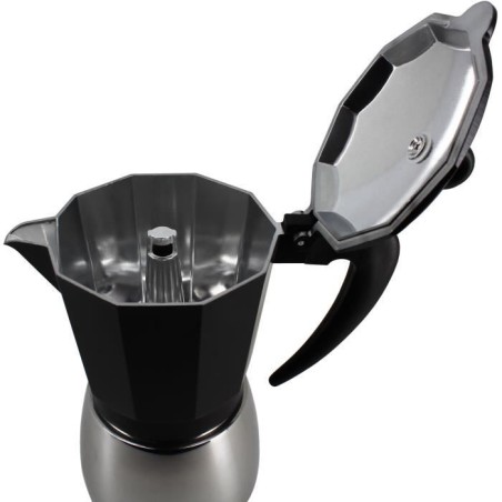 Cafetiere Italienne - MENASTYL - 3935072 - Aluminium - 12 tasses - Tous feux dont induction