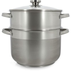 Couscoussier - MENASTYL - 4615450 - En acier inoxydable - 10 litres -